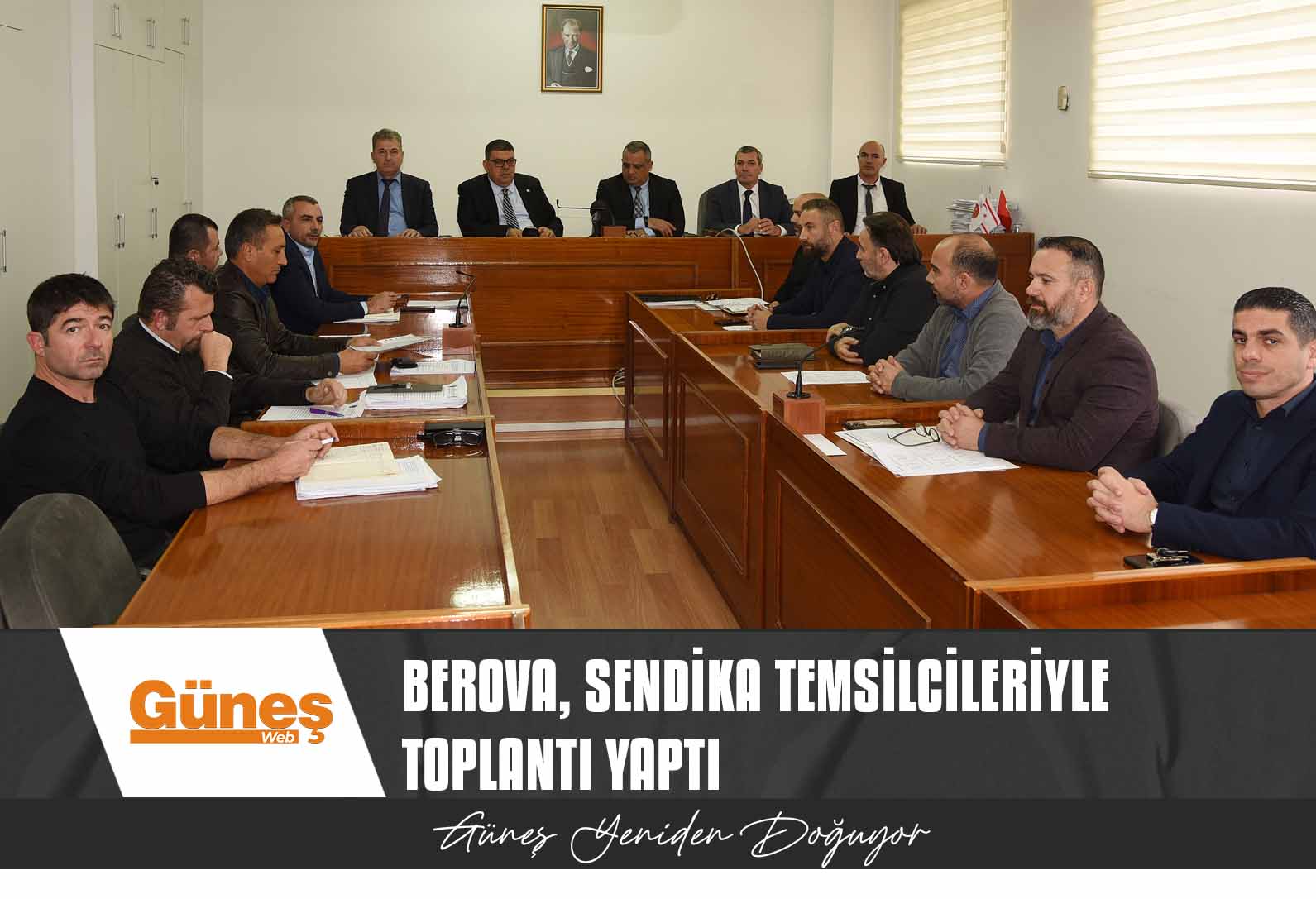 Maliye Bakanı Berova beş sendikanın temsilcileriyle toplantı yaptı