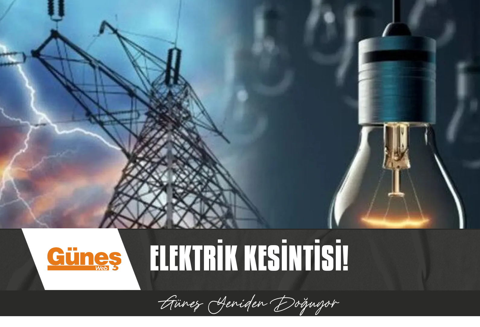 Elektrik kesintisi!