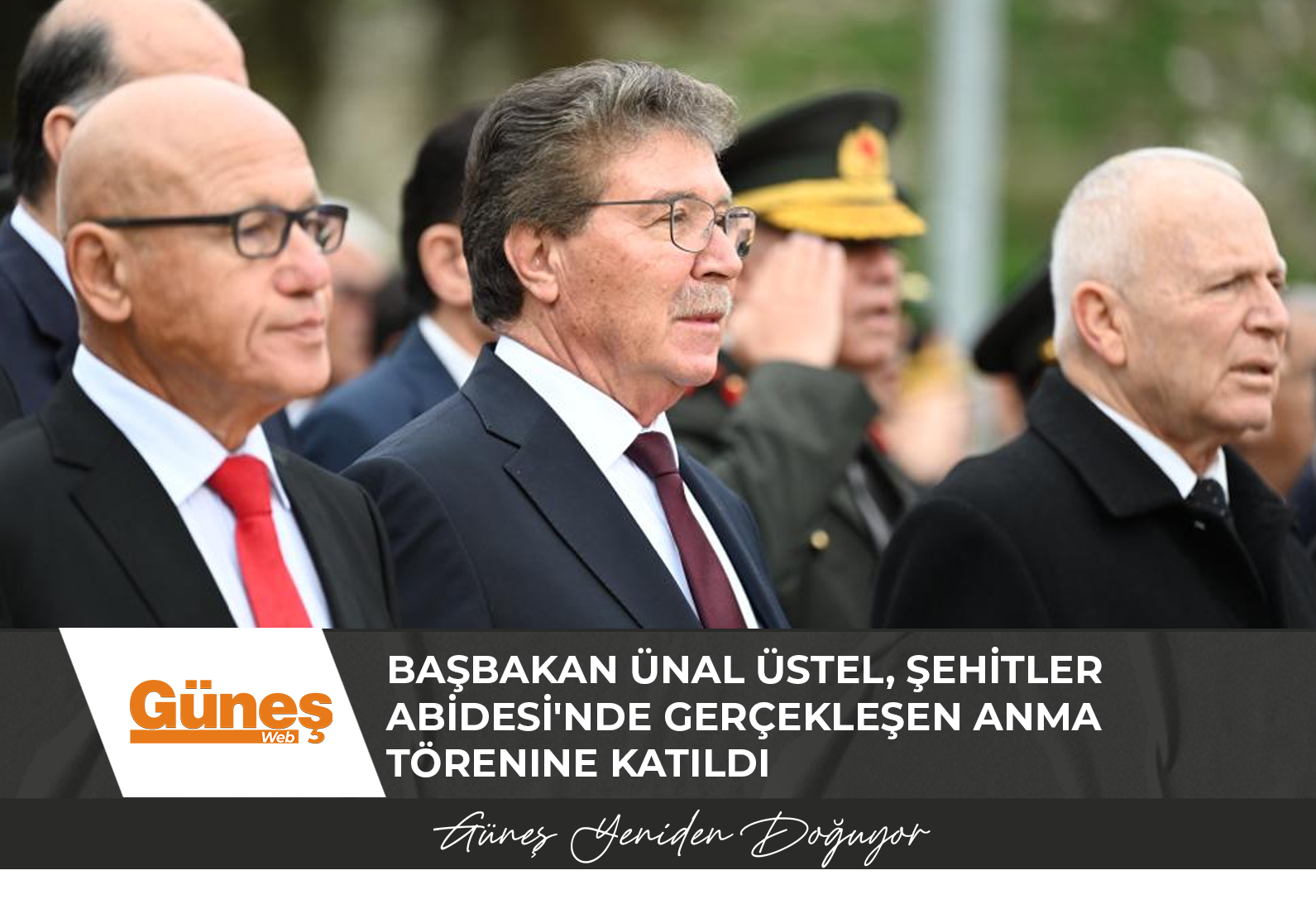 Başbakan Ünal Üstel, Şehitler Abidesi’nde Gerçekleşen Anma Törene Katıldı