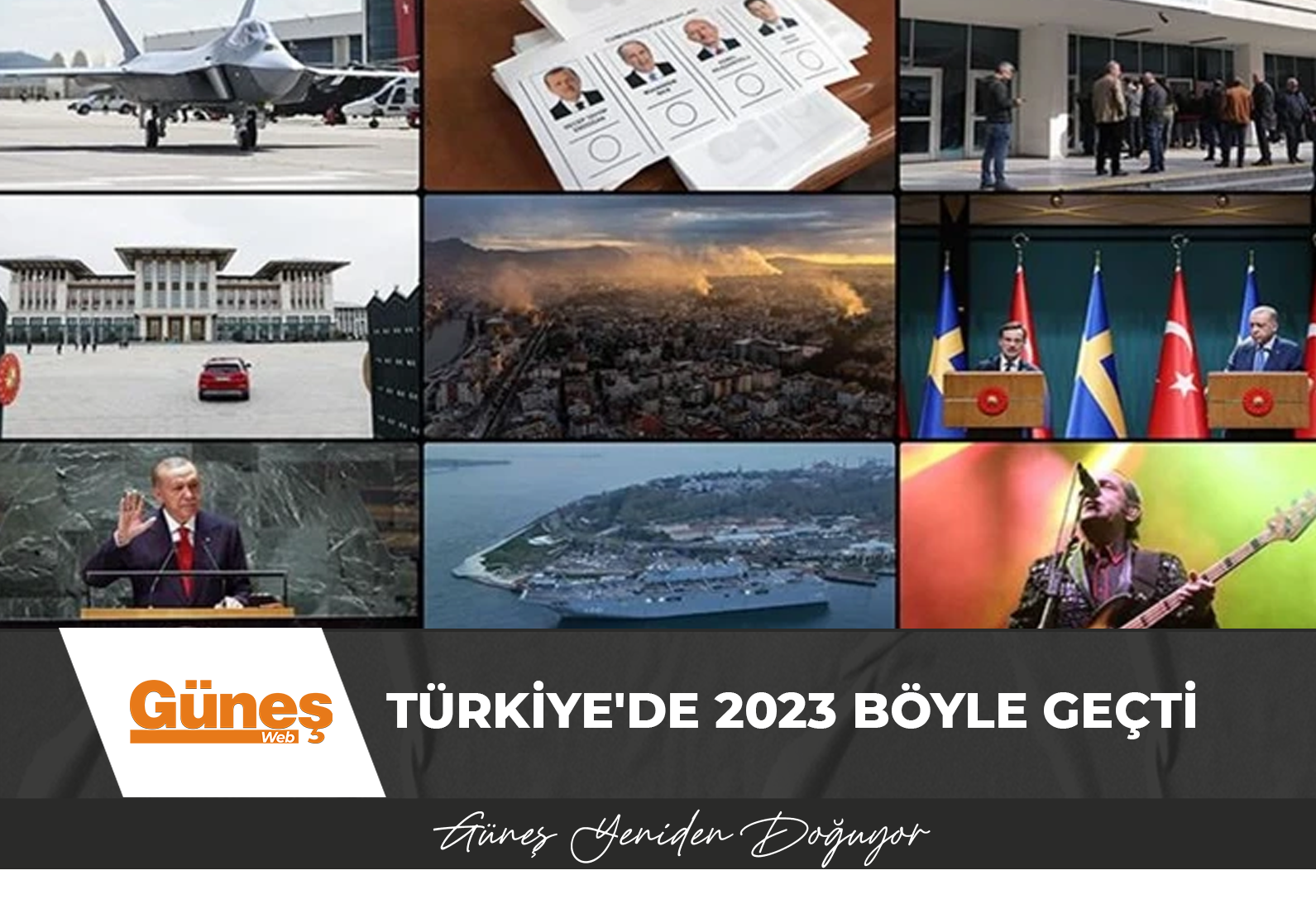 Türkiye’de 2023 böyle geçti…