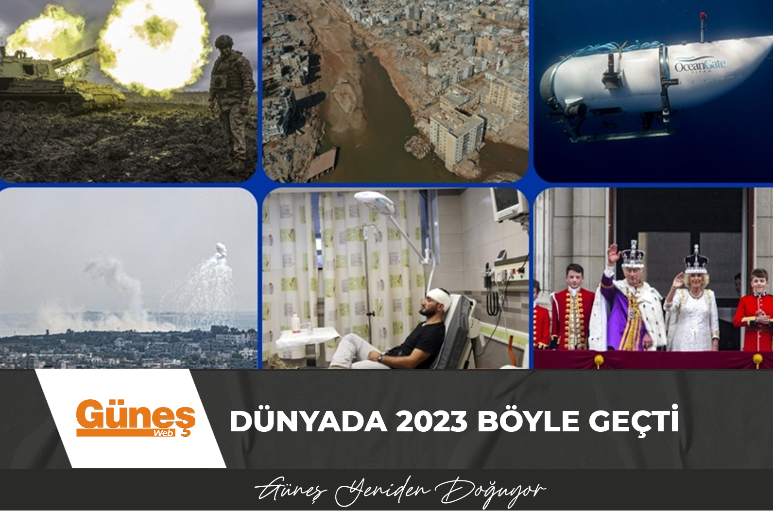 Dünyada 2023 böyle geçti