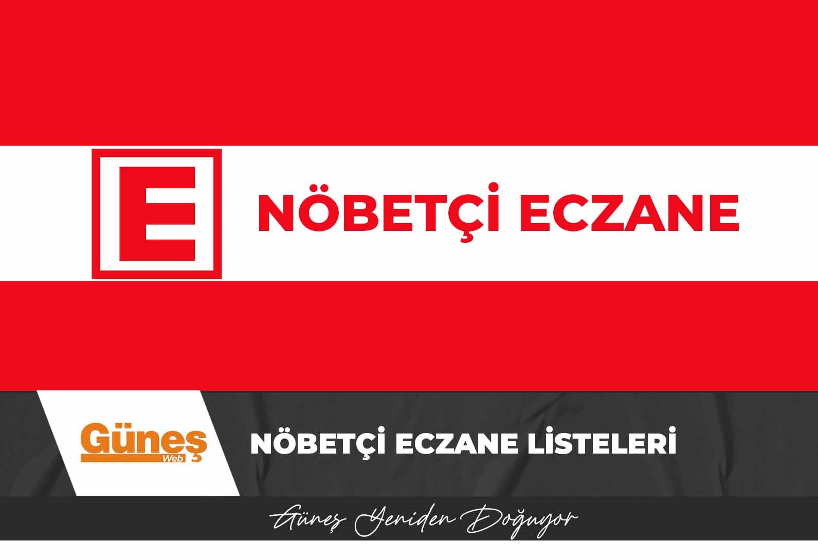 Nöbetçi Eczaneler (04 Ocak 2024)