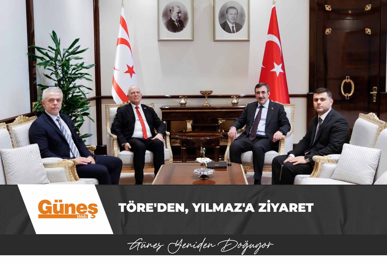 Töre’den, Yılmaz’a ziyaret
