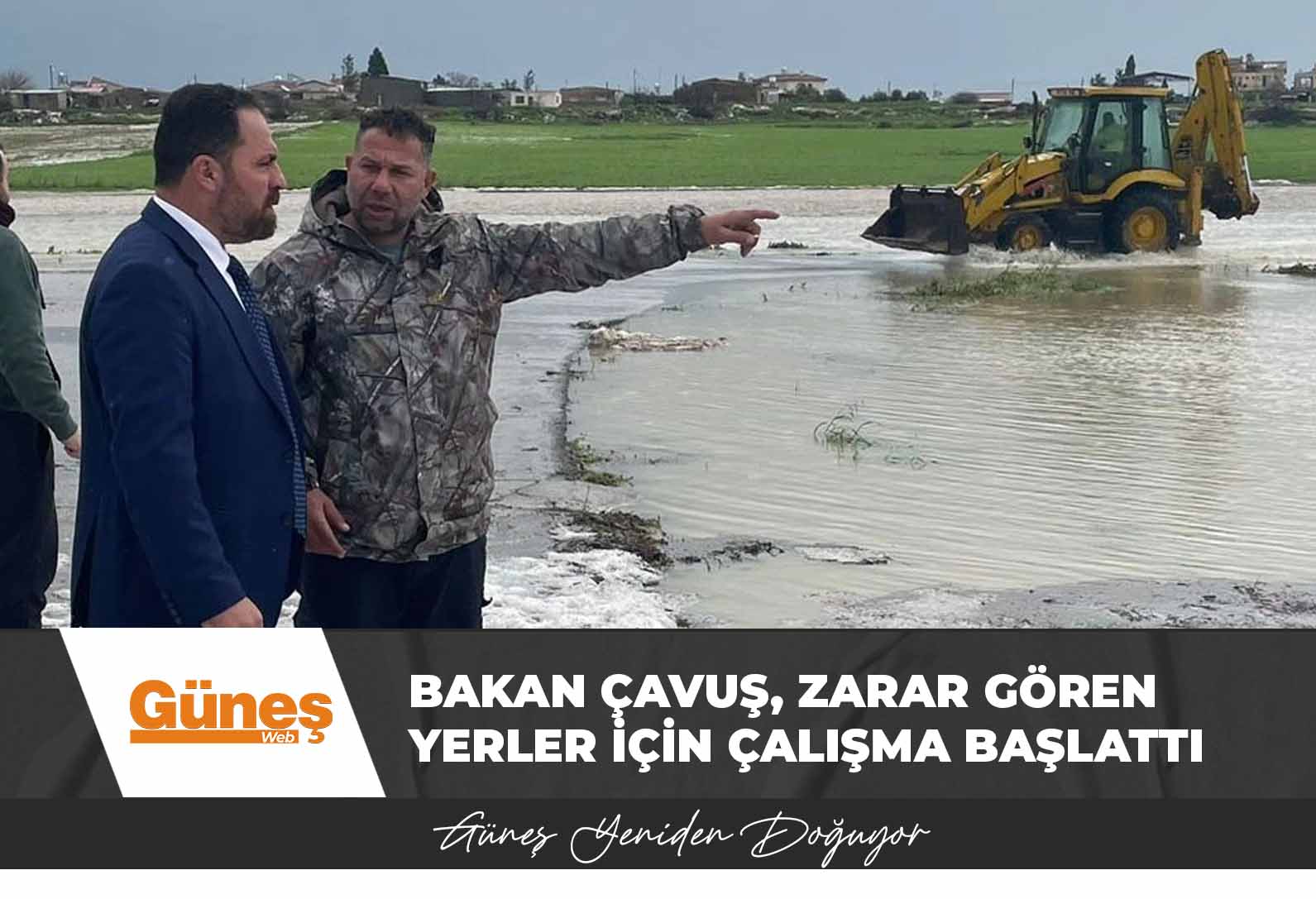 Bakan Çavuş, Alaniçi ve Yıldırım köyündeki zararın karşılanması için çalışma başlattı