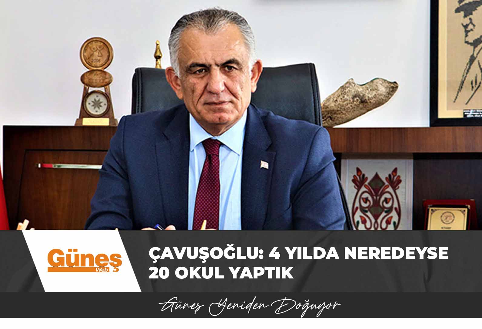 Çavuşoğlu: 4 yılda neredeyse 20 okul yaptık