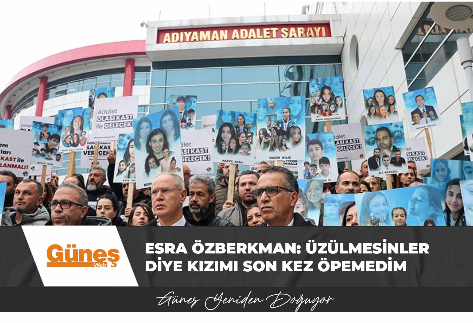 Sahil’in annesi olan ve depremden sağ kurtulan Esra Özberkman: “Diğer çocukların anneleri orada yok, üzülmesinler diye kızımı son kez öpemedim”