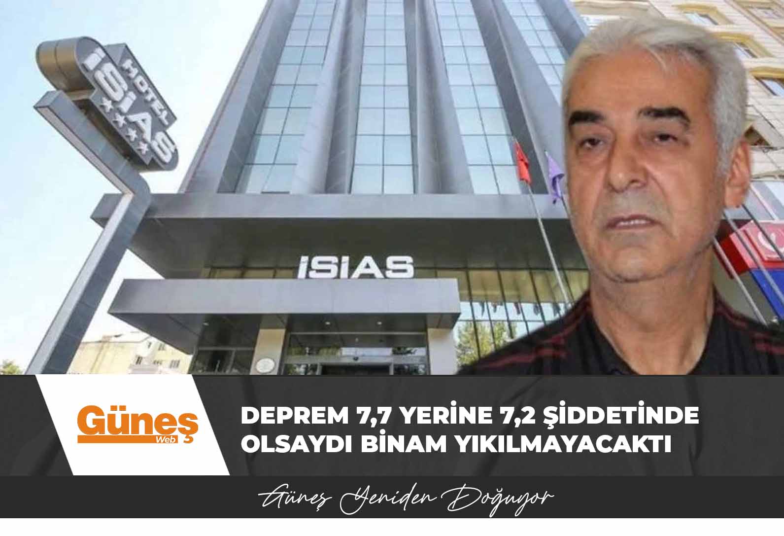 Bozkurt: Eğer deprem 7,7 yerine 7,2 şiddetinde olsaydı binam yıkılmayacaktı
