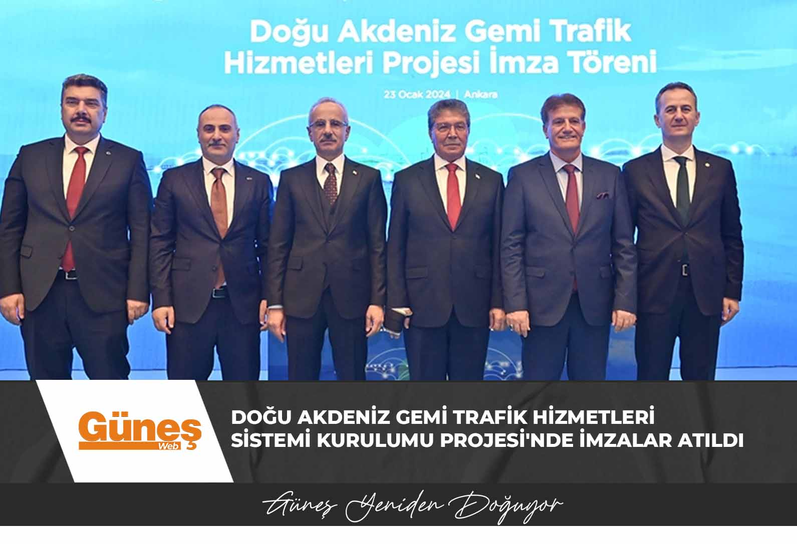Doğu Akdeniz Gemi Trafik Hizmetleri Sistemi Kurulumu Projesi’nde imzalar atıldı