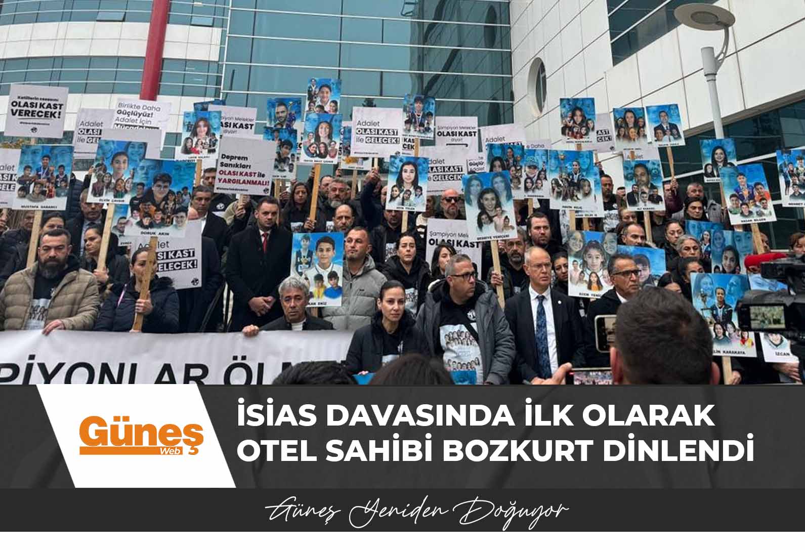 İsias davasında ilk olarak otel sahibi Bozkurt dinlendi