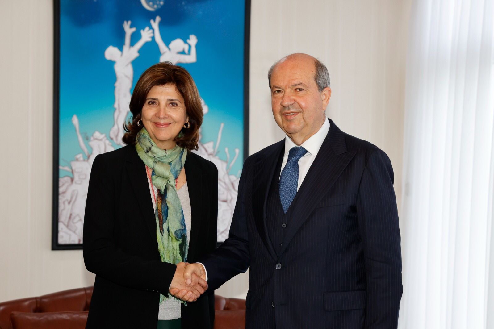 Tatar, Kıbrıs Şahsi Temsilcisi Holguín’i kabul etti