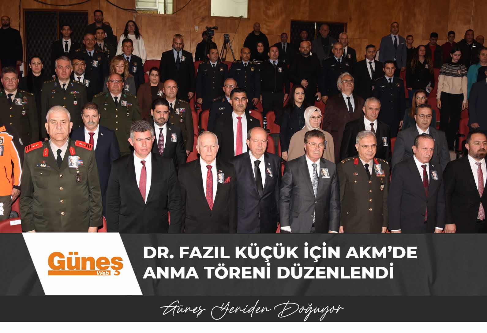 Dr. Fazıl Küçük için AKM’de anma töreni düzenlendi