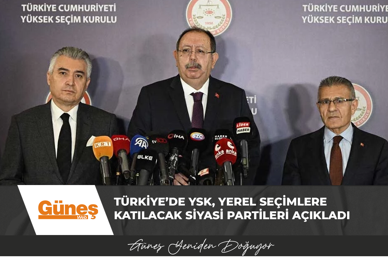 Türkiye’de YSK, yerel seçimlere katılacak siyasi partileri açıkladı