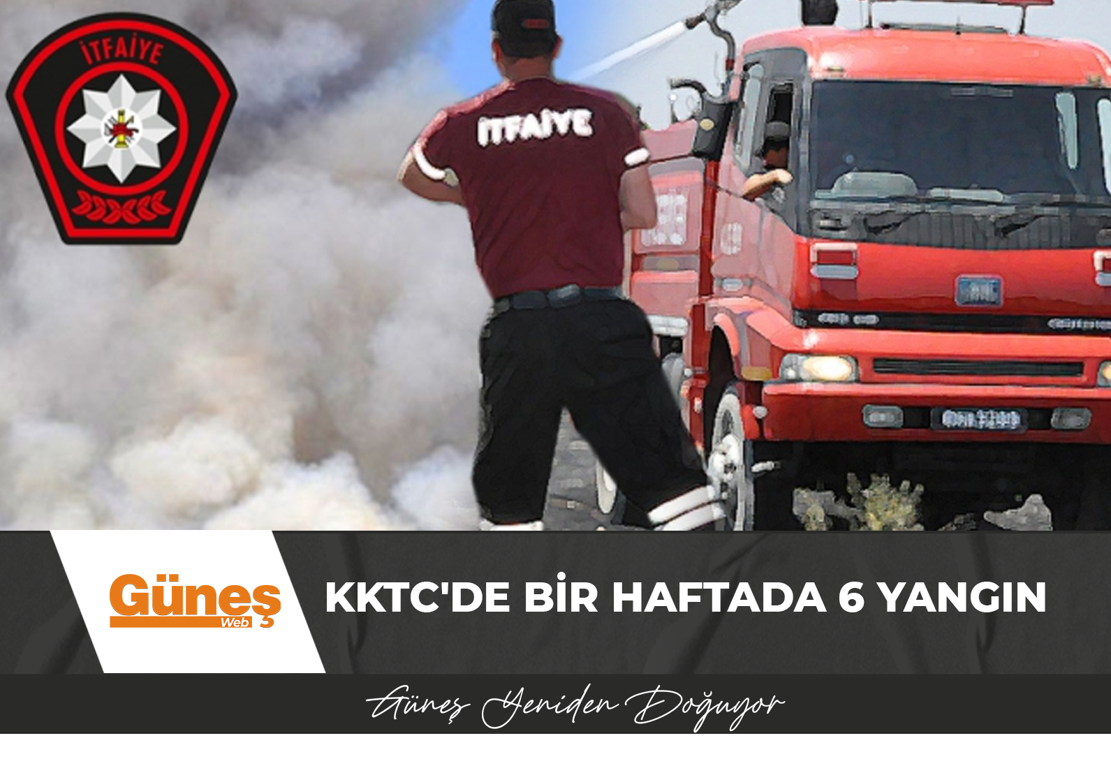 KKTC’de bir haftada 6 yangın