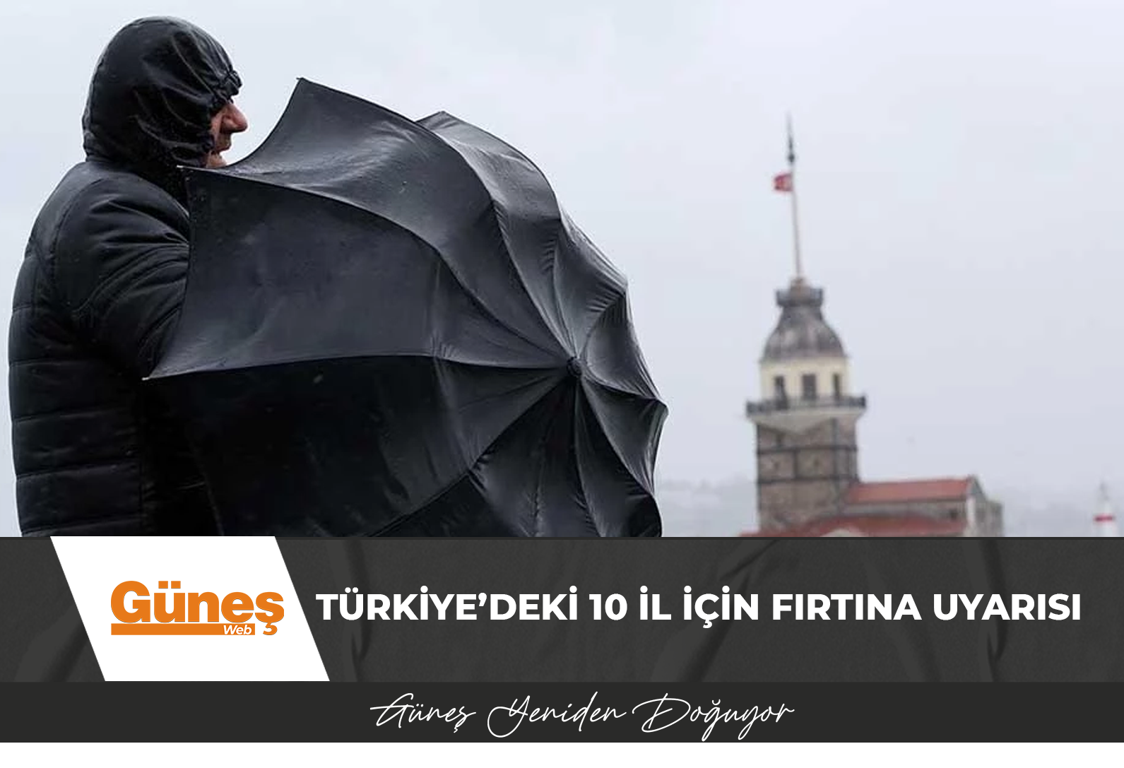 Türkiye’deki 10 il için fırtına uyarısı