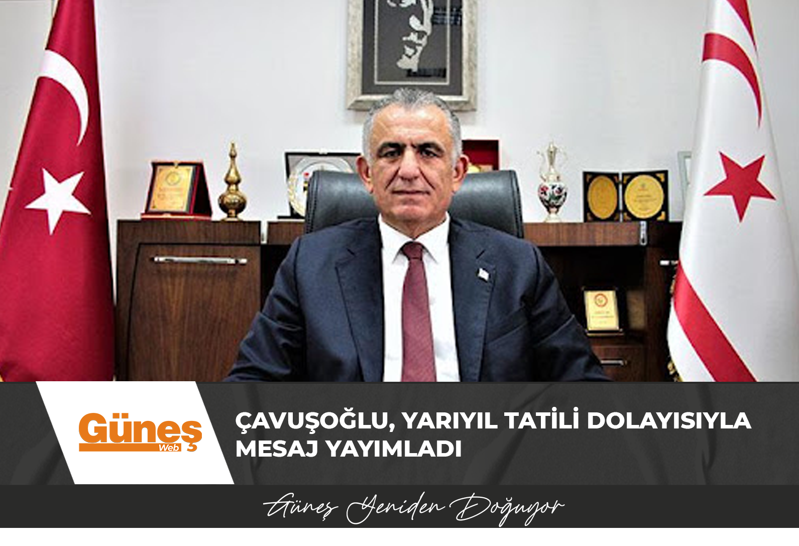 Eğitim Bakanı Çavuşoğlu, yarıyıl tatili dolayısıyla mesaj yayımladı