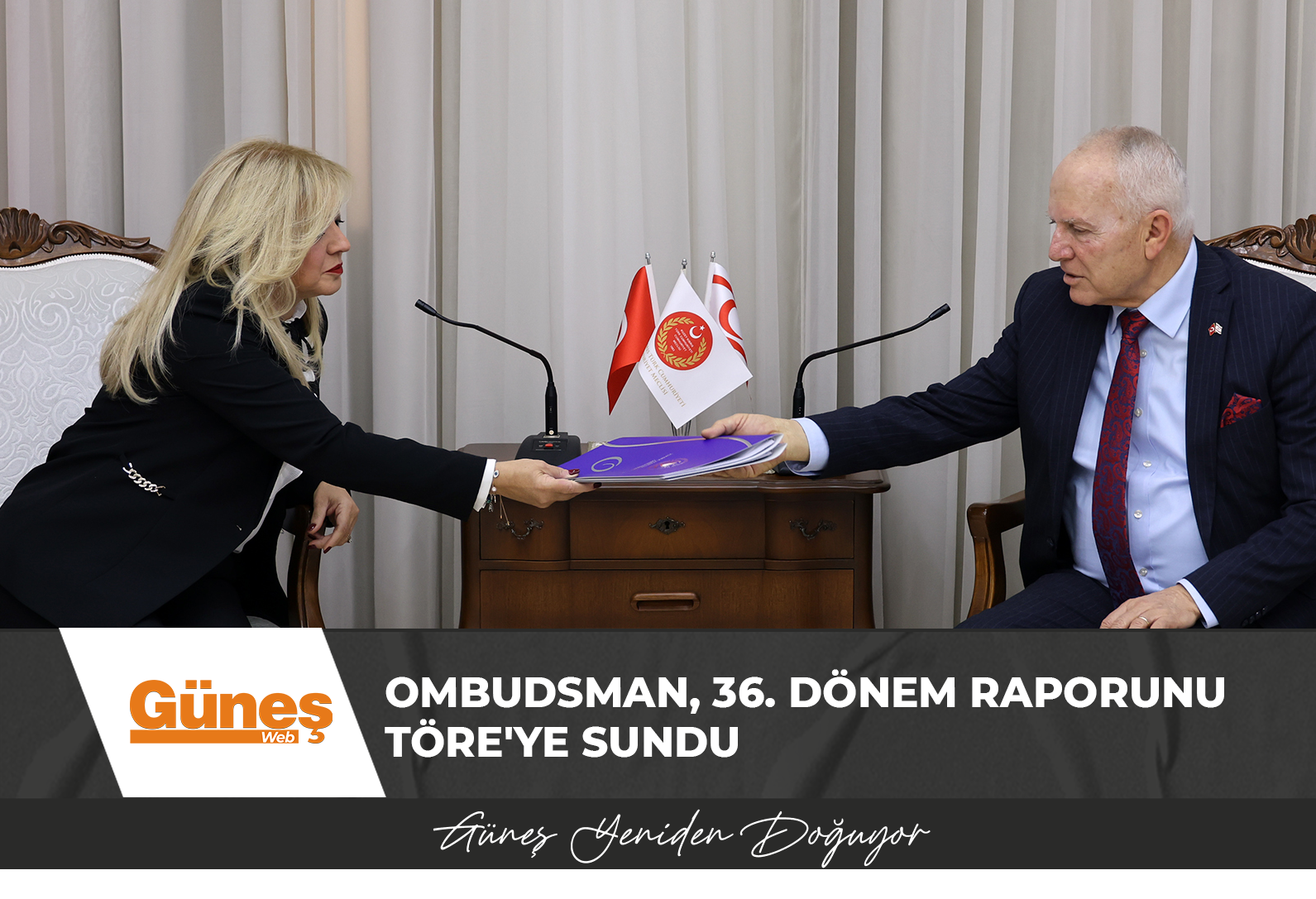 Ombudsman, 36. dönem raporunu Töre’ye sundu