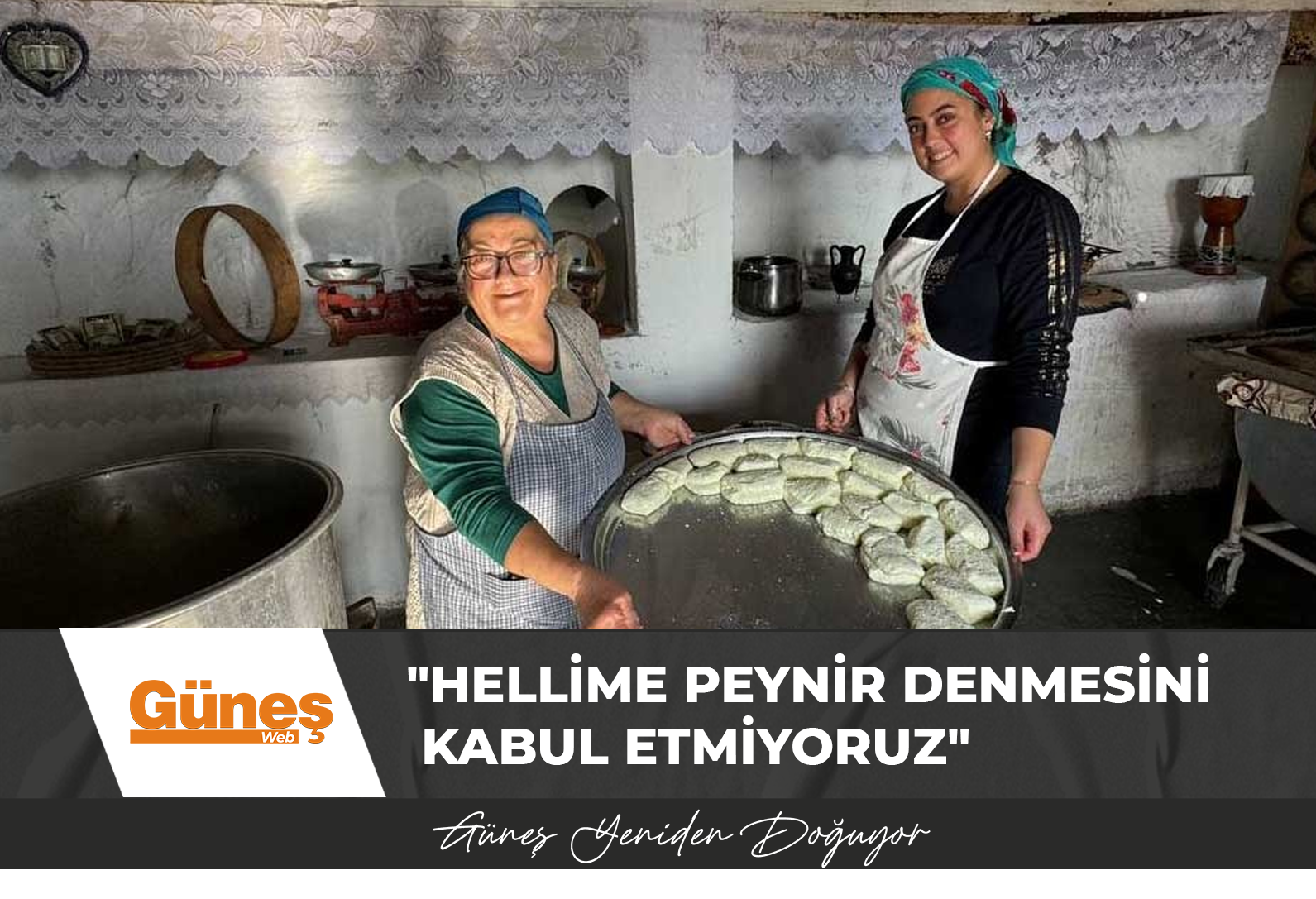 Geleneksel hellim yapımı ülkeye gelen turistlerin yeni gözdesi oldu