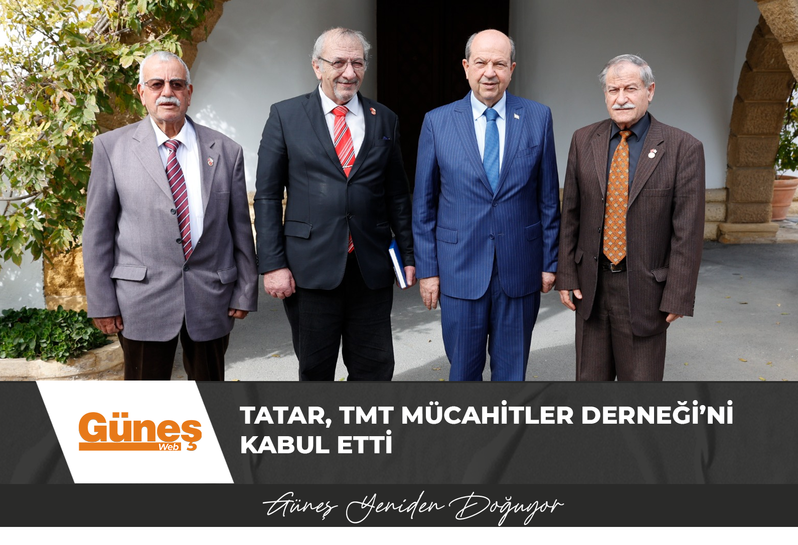 Tatar, TMT Mücahitler Derneği’ni kabul etti