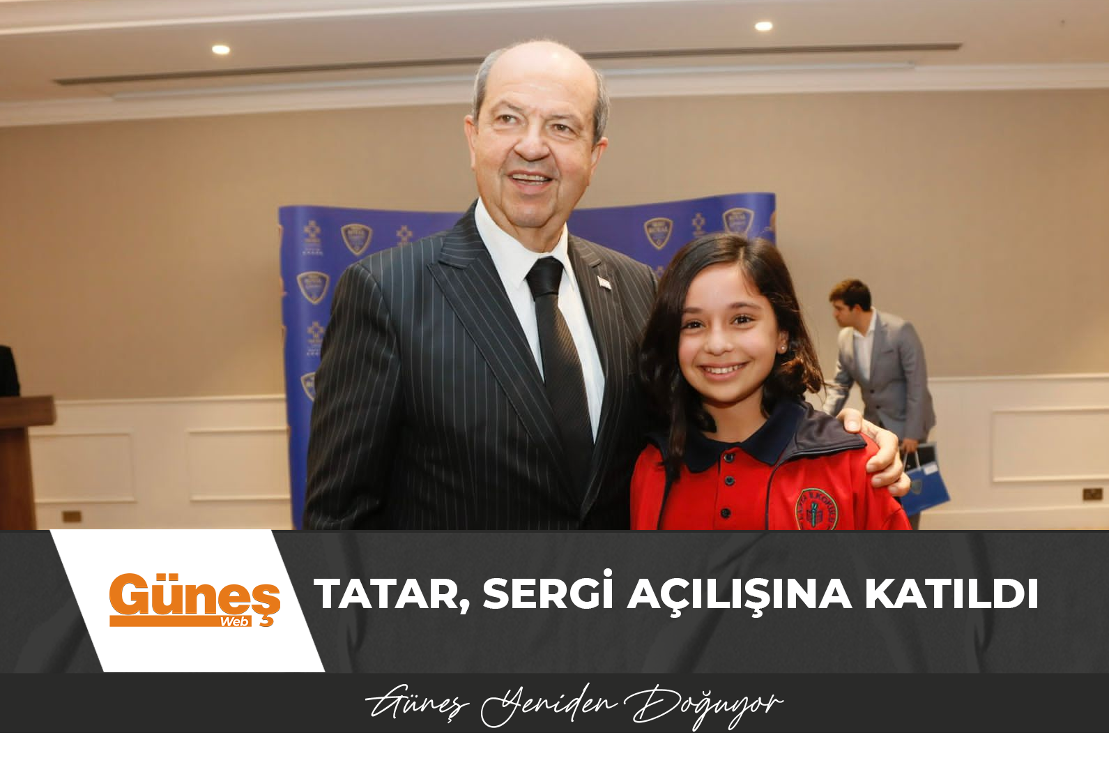 Cumhurbaşkanı Tatar, sergi açılışına katıldı