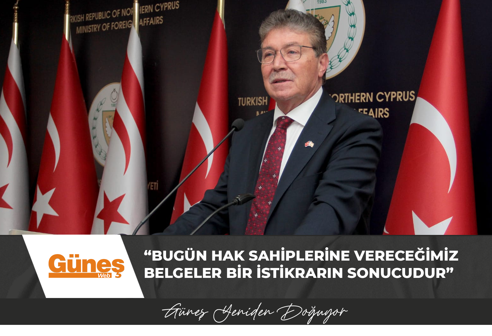 Güzelyurt Bölgesi Birinci Etap Şehit Çocuğu Arsa Dağıtımı Töreni yapıldı