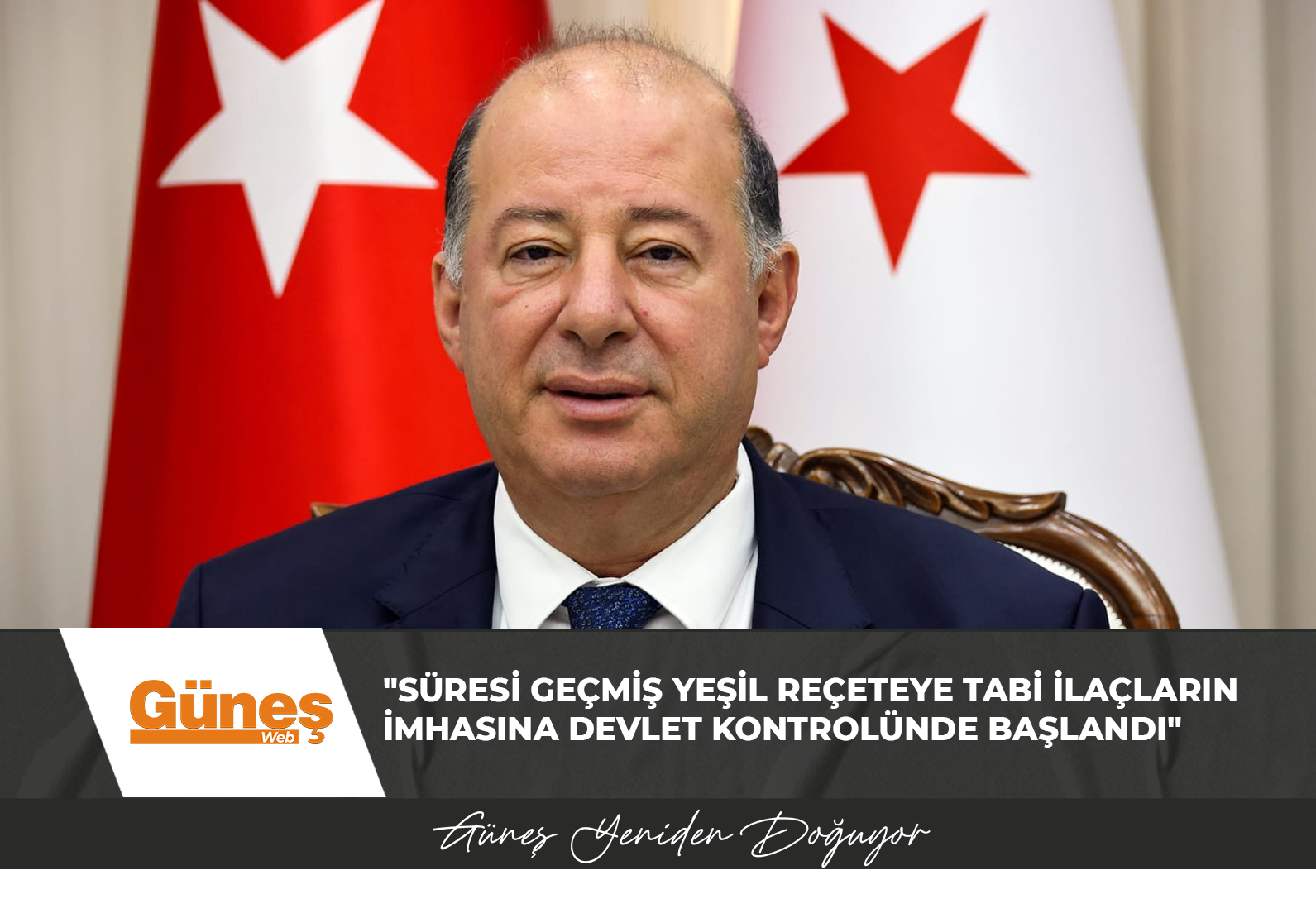 Dinçyürek:” Süresi geçmiş yeşil reçeteye tabi ilaçların imhasına devlet kontrolünde başlandı”