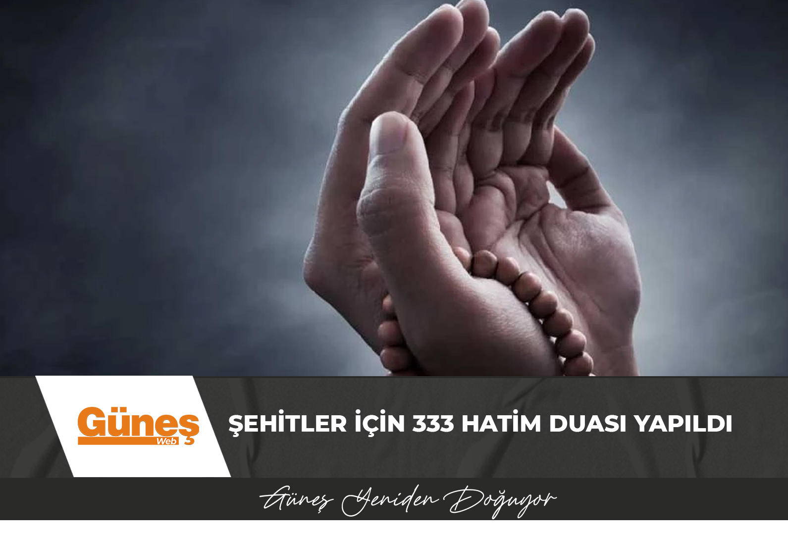 Şehitler için 333 hatim duası yapıldı