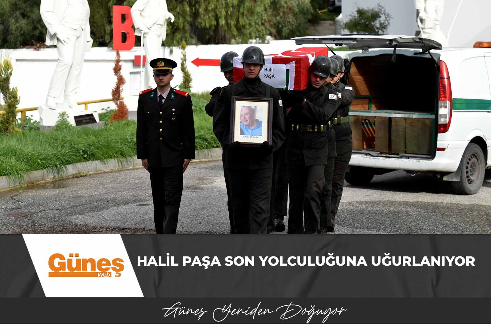 Halil Paşa son yolculuğuna uğurlanıyor… Paşa için ilk tören TMT Mücahitler Derneği’nde yapıldı