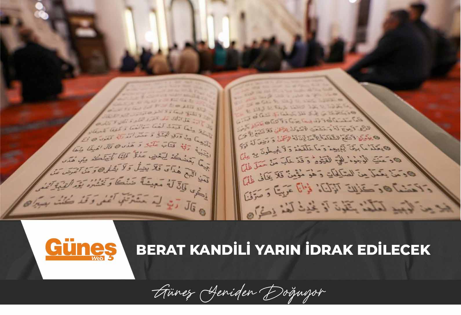 Berat Kandili yarın idrak edilecek