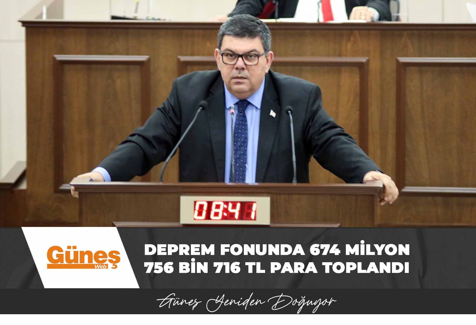 Berova: Deprem fonunda 674 milyon 756 bin 716 TL para toplandı