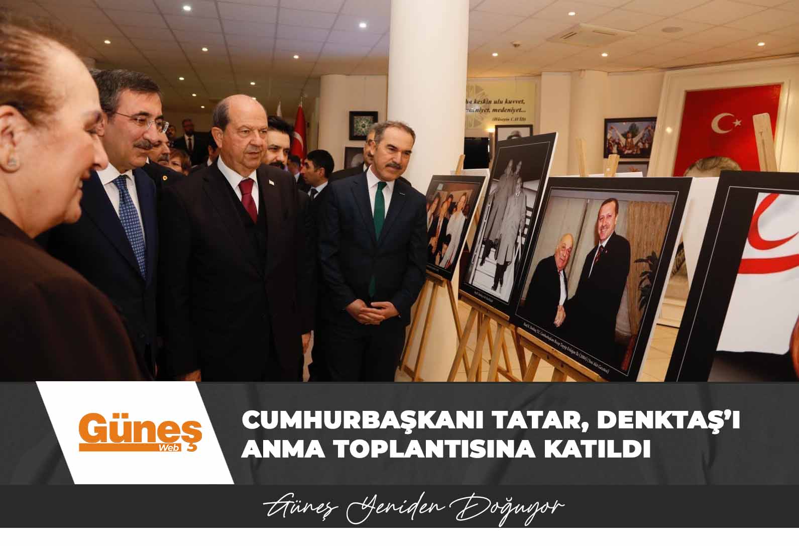 Cumhurbaşkanı Tatar, Denktaş’ı anma toplantısına katıldı