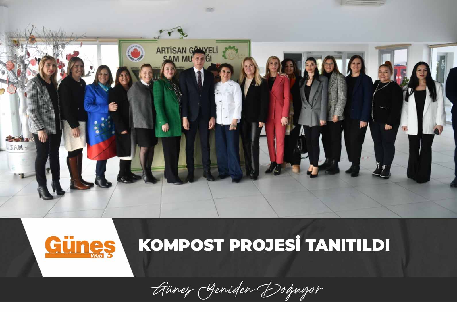 Gönyeli-Alayköy Belediyesi ile GİKAD iş birliğinde gerçekleştirilen Kompost Projesi tanıtıldı