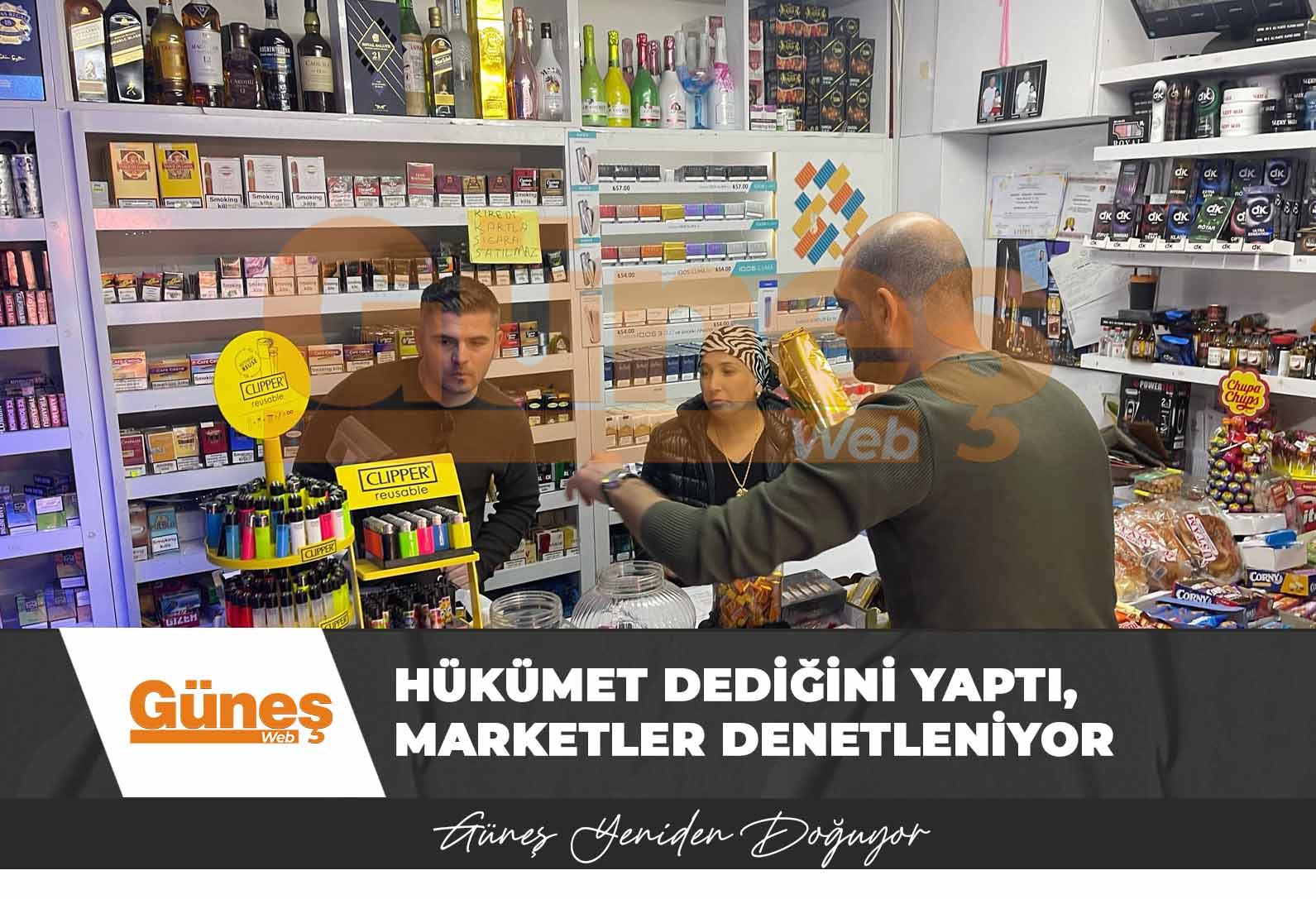 HÜKÜMET DEDİĞİNİ YAPTI, MARKETLER DENETLENİYOR