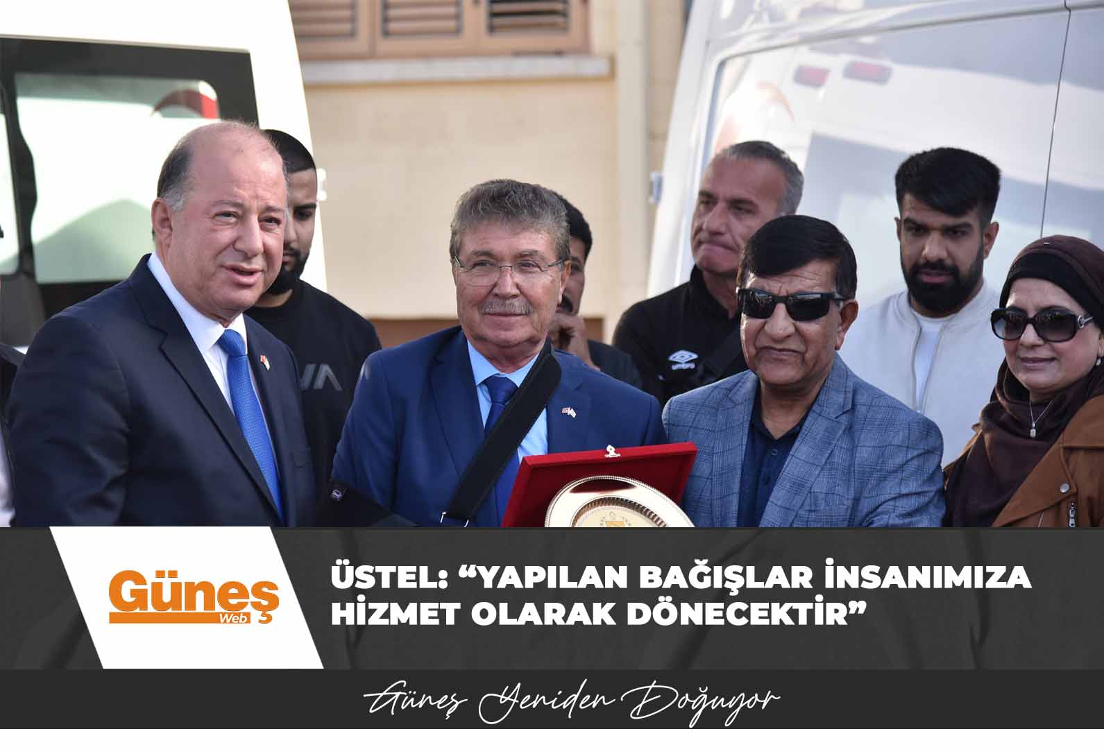 Başbakan Üstel: “Yapılan bağışlar insanımıza hizmet olarak dönecektir”