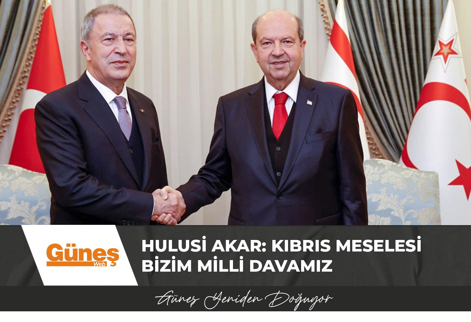 Hulusi Akar: Kıbrıs meselesi bizim milli davamız, milli meselemizdir