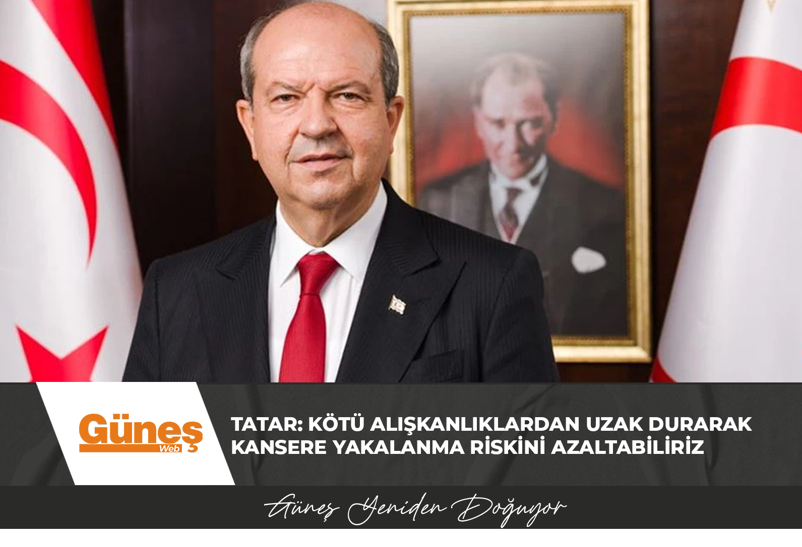 Cumhurbaşkanı Ersin Tatar, Dünya Kanser Günü dolayısıyla mesaj yayımladı