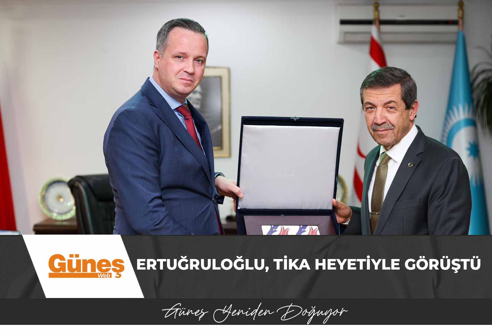 Bakan Ertuğruloğlu, TİKA heyetiyle görüştü