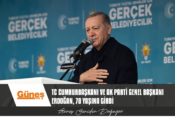 TC Cumhurbaşkanı ve AK Parti Genel Başkanı Erdoğan, 70 yaşına girdi