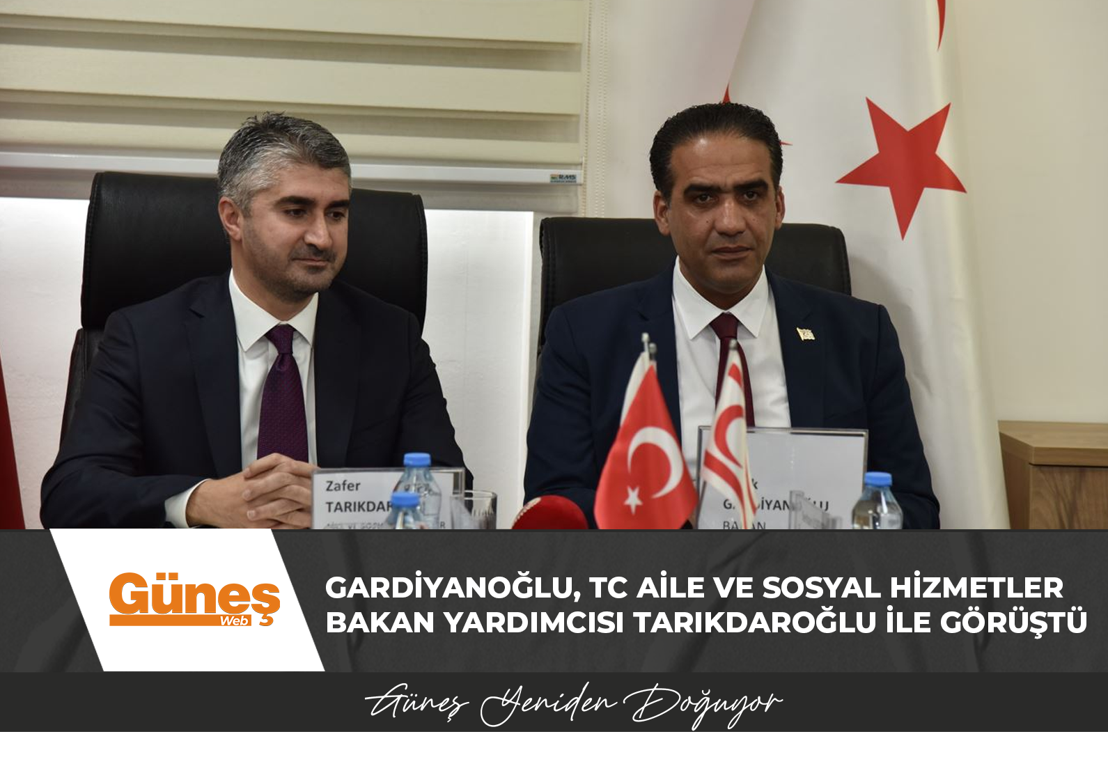 Gardiyanoğlu, TC Aile ve Sosyal Hizmetler Bakan Yardımcısı Tarıkdaroğlu ile görüştü