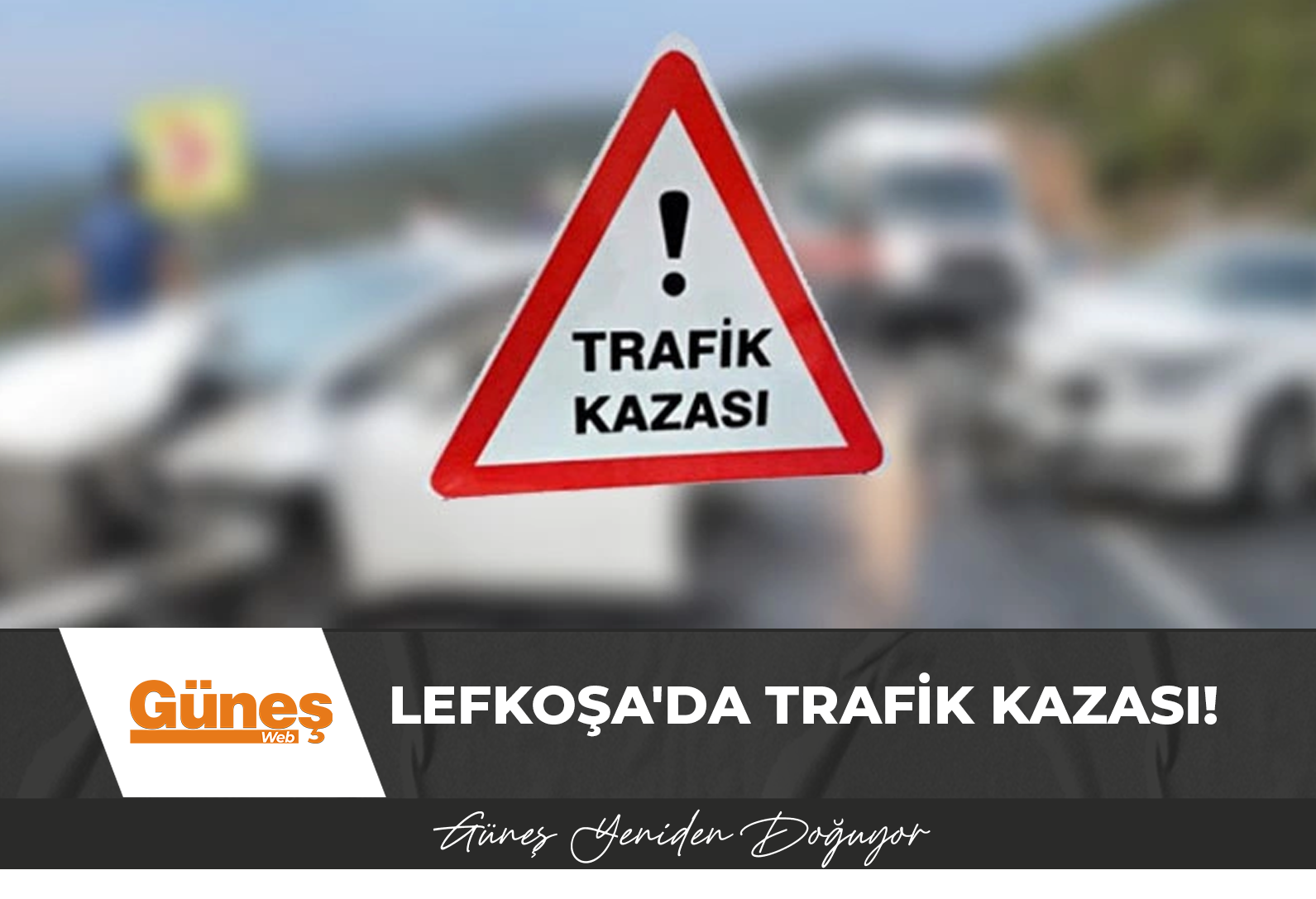 Lefkoşa’da trafik kazası!