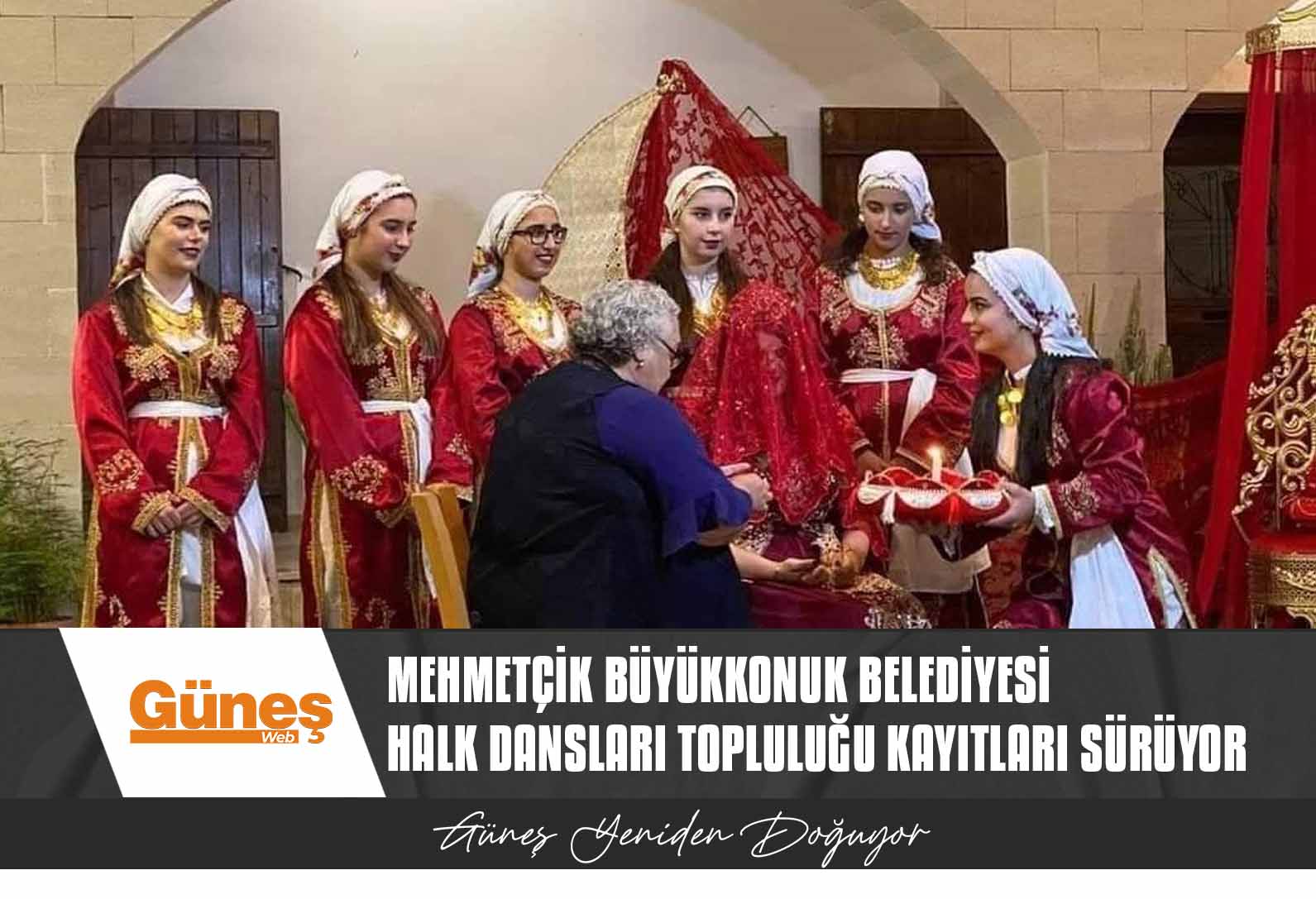 Mehmetçik Büyükkonuk Belediyesi Halk Dansları Topluluğu kayıtları sürüyor