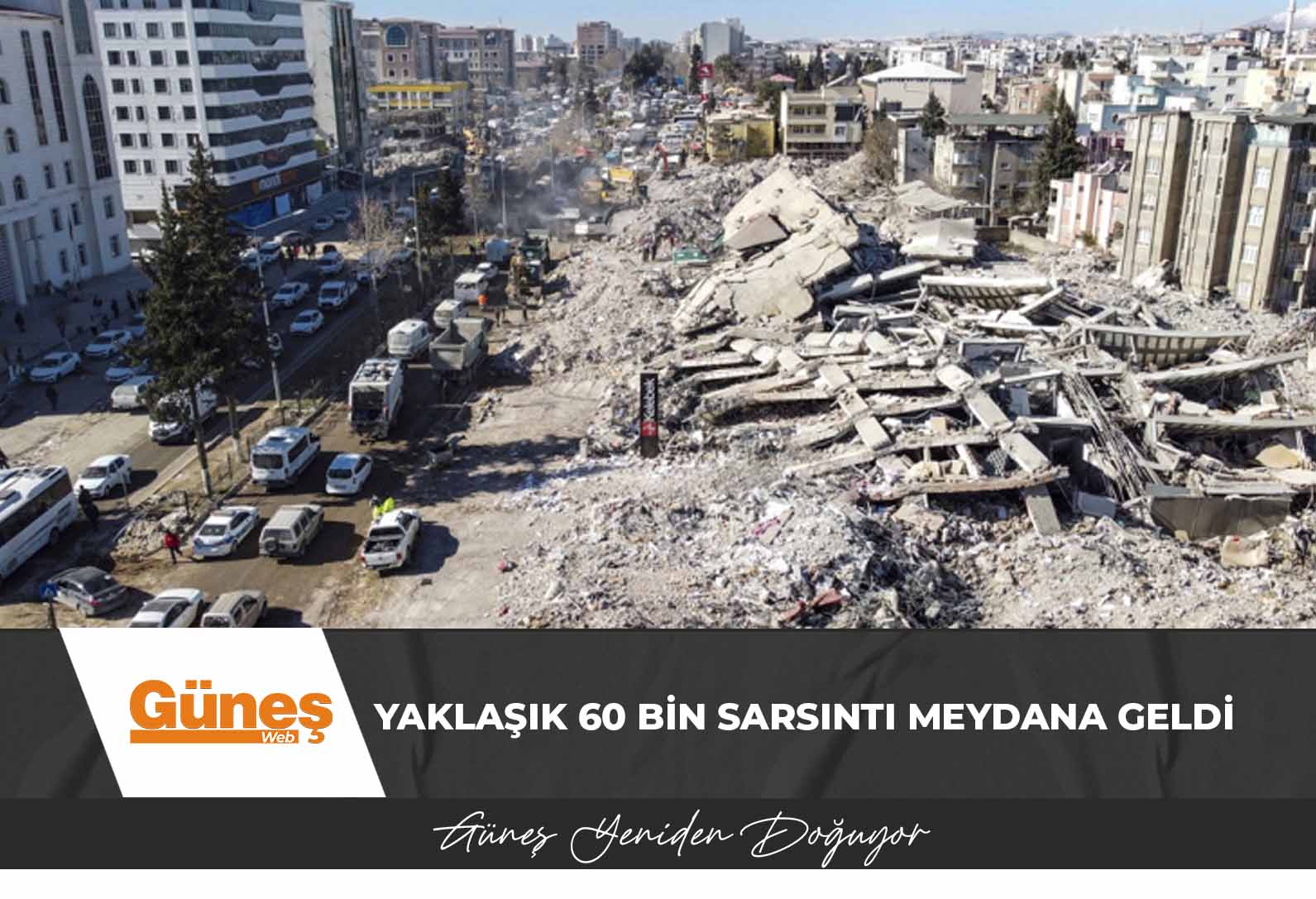 AFAD: Kahramanmaraş merkezli depremlerden sonra bölgede yaklaşık 60 bin sarsıntı meydana geldi