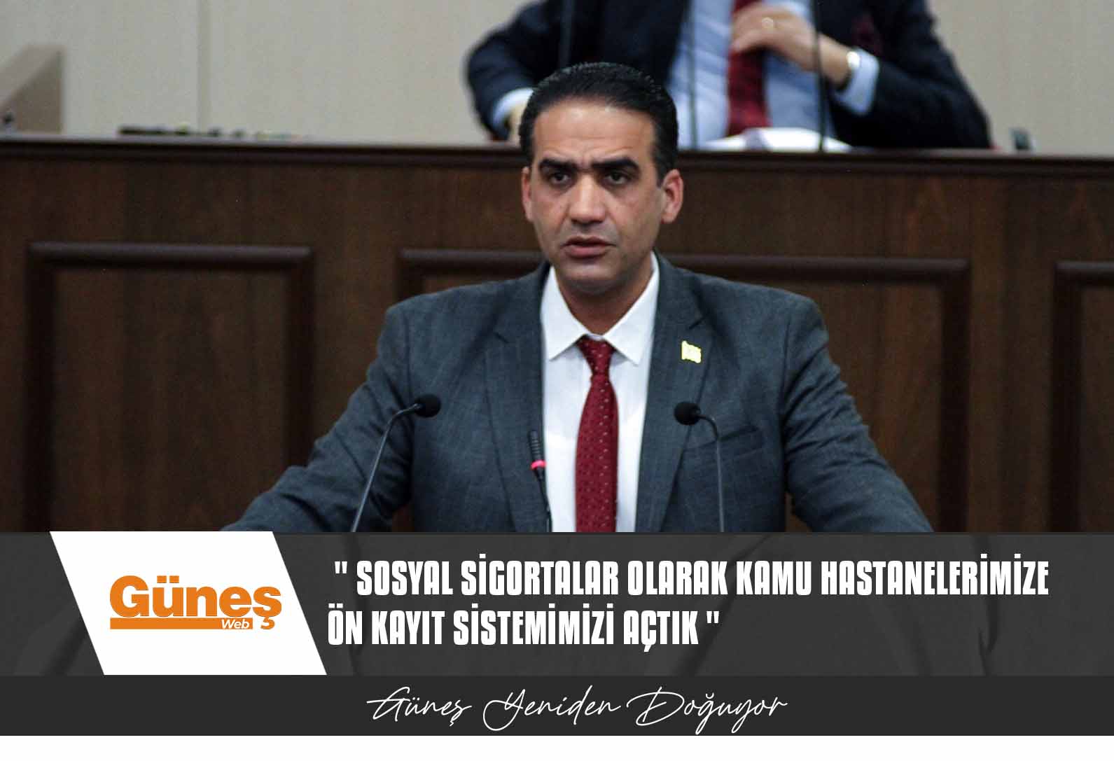 GARDİYANOĞLU: ” SOSYAL SİGORTALAR OLARAK KAMU HASTANELERİMİZE  ÖN KAYIT SİSTEMİMİZİ AÇTIK “