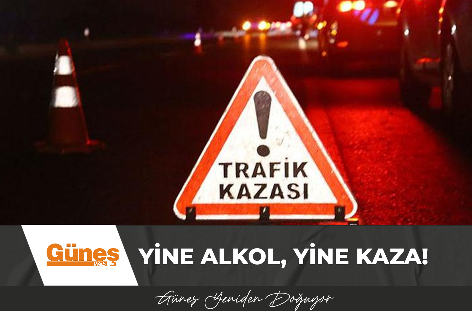 Alkollü sürücülerin karıştığı üç trafik kazasında dört kişi yaralandı