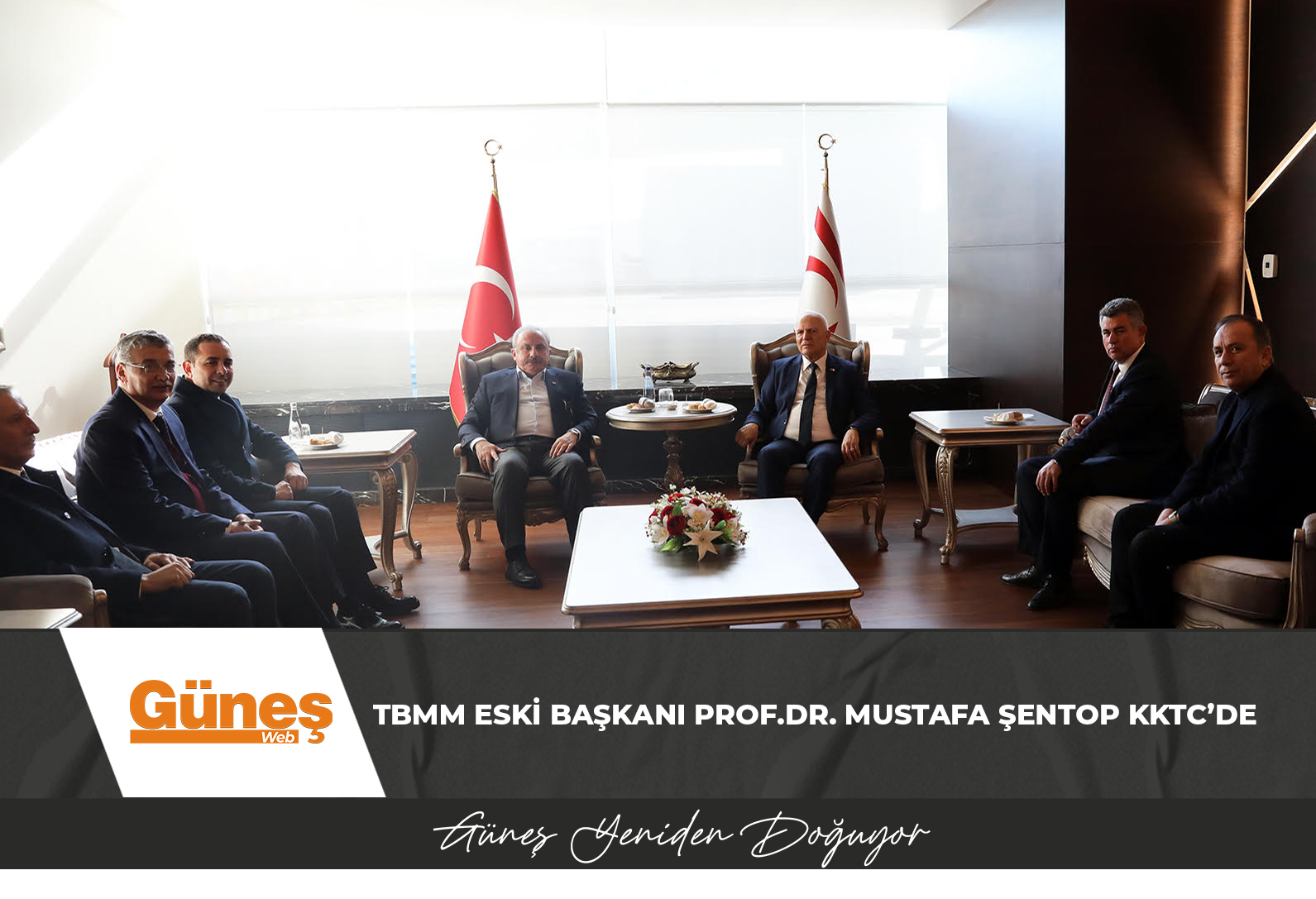 TBMM Eski Başkanı Prof.Dr. Mustafa Şentop KKTC’de…