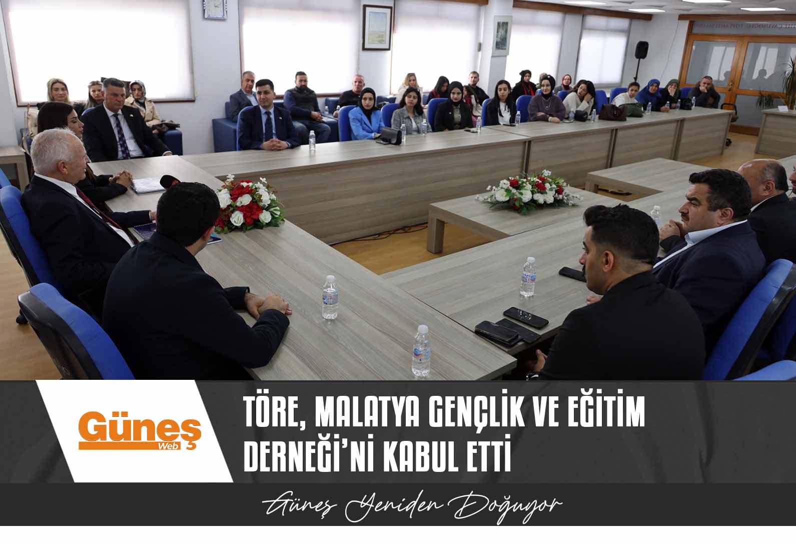 Töre, Malatya Gençlik ve Eğitim Derneği’ni kabul etti