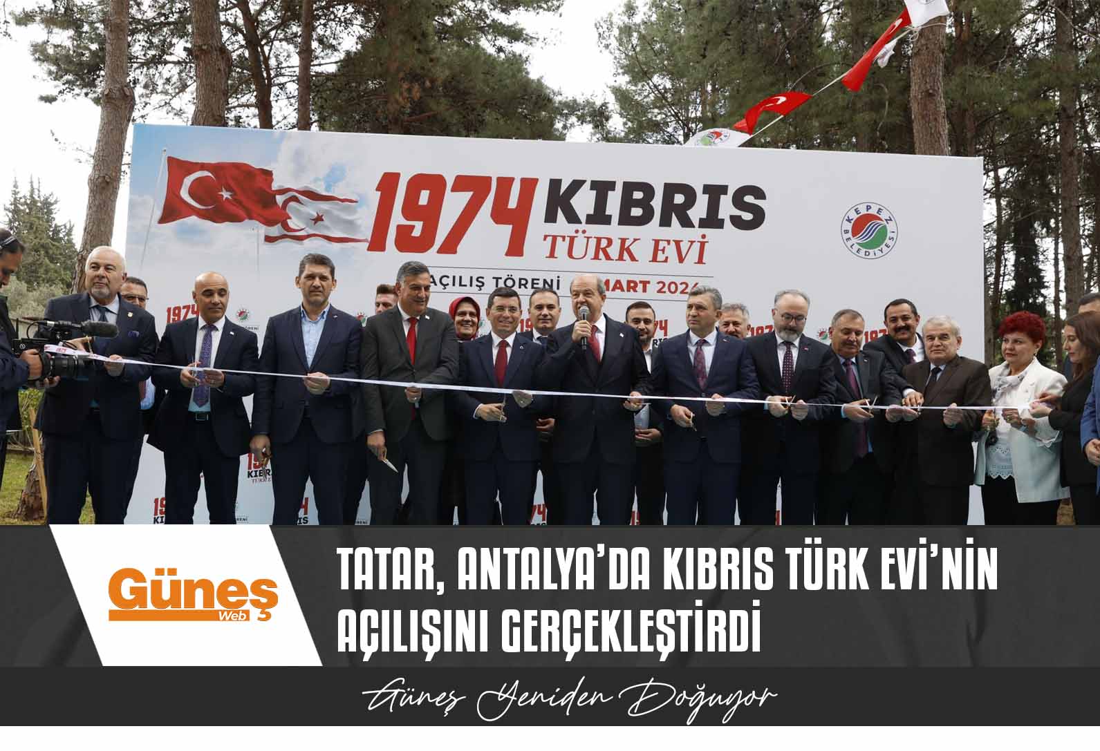 Cumhurbaşkanı Tatar, Antalya’da Kıbrıs Türk Evi’nin açılışını gerçekleştirdi