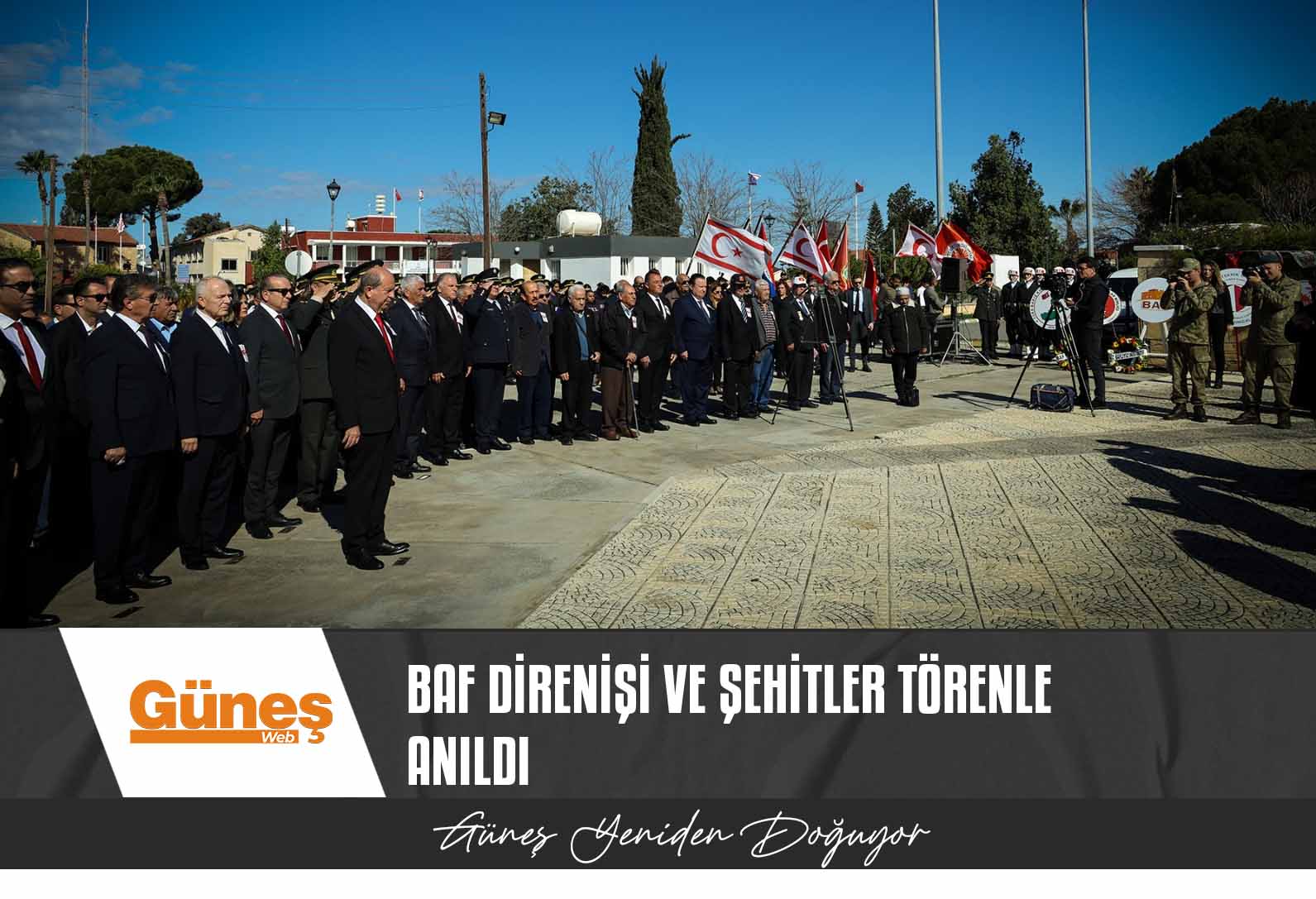 Baf direnişi ve şehitler törenle anıldı