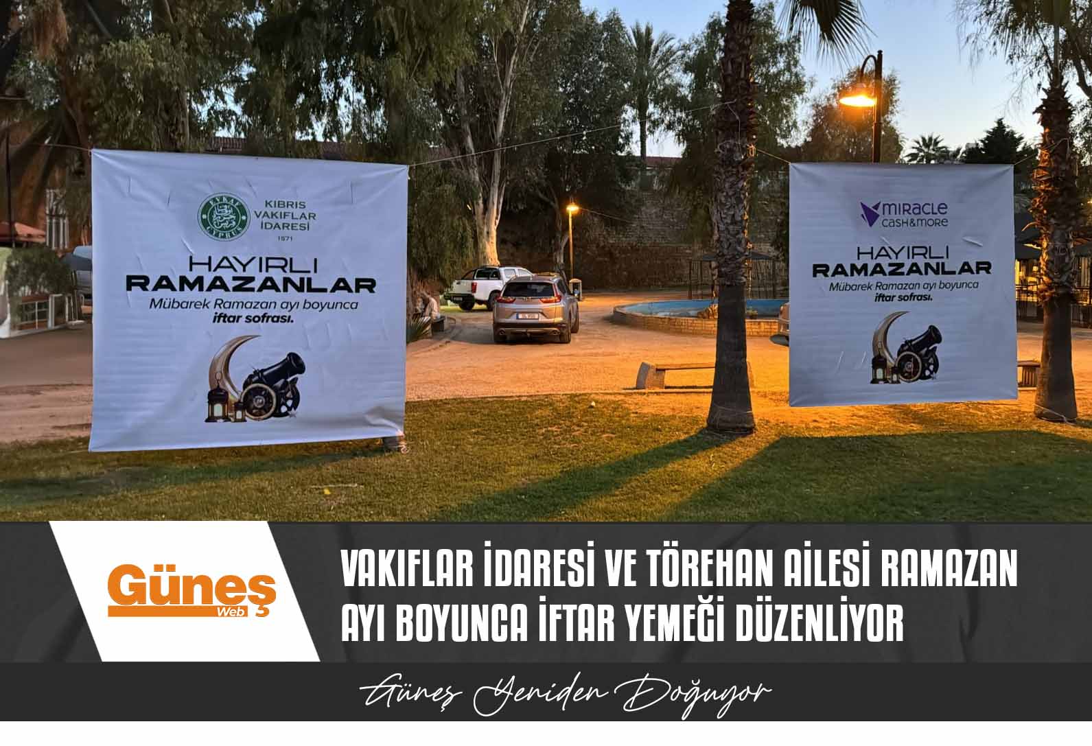 Vakıflar İdaresi ve Törehan Ailesi Ramazan ayı boyunca iftar yemeği düzenliyor