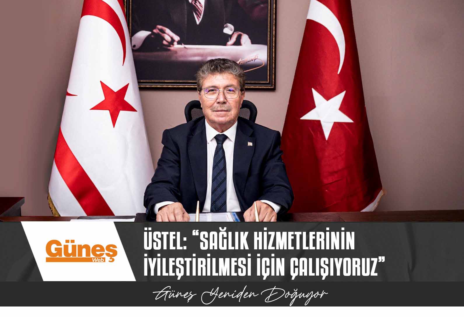ÜSTEL: “SAĞLIK HİZMETLERİNİN İYİLEŞTİRİLMESİ İÇİN ÇALIŞIYORUZ”