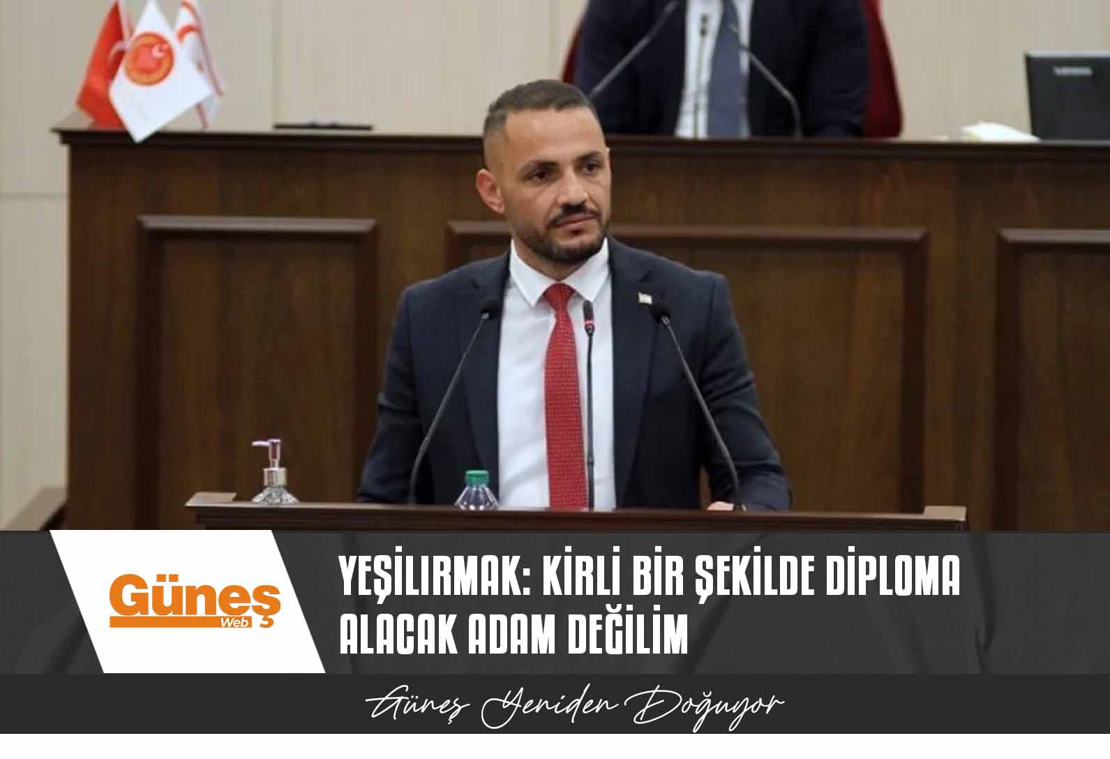 Yeşilırmak: Kirli bir şekilde diploma alacak adam değilim
